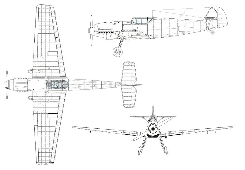 trityque Bf109 C